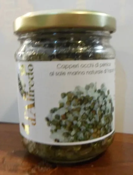 Capperi Occhi di Pernice al Sale Marino Naturale di Trapani