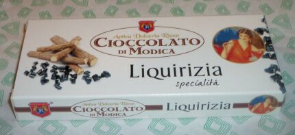 Cioccolato di Modica alla liquirizia 100 g.
