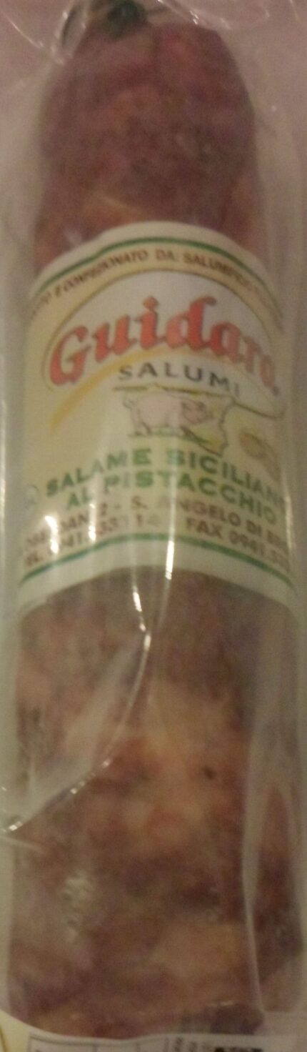 Salame Tipico Siciliano al pistacchio gr. 598