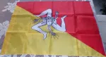 bandiera flag siciliana trinacria 140X100