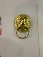 accessorio coffa testa di leone ottone piccolo