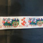 bordura bianca coffa borse o vestiti 1 metro