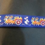 bordura bianca coffa borse o vestiti 1 metro