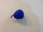 Pon pon piccoli blu per borse o coffe