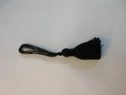 fiocchetto piccolo nero per borse o coffe