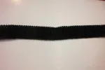 bordura coffa nera 1 metro larghezza 2 cm