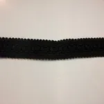 bordura coffa nera 1 metro larghezza 2 cm