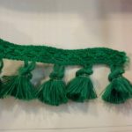 bordura coffa fiocchi 1 metro verde
