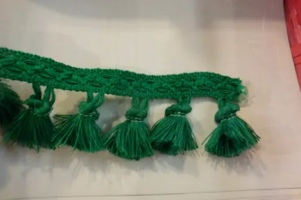 bordura coffa fiocchi 1 metro verde
