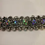 bordura coffa borsa vestiti argento