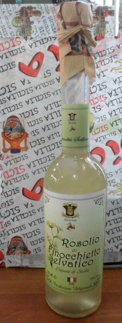 Rosolio di finocchietto selvatico 50 cl liquore artigianale