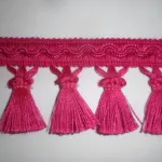 bordura fiocchi fucsia coffa 1 metro