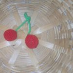 limone lavorato a uncinetto decorazione borsa coffa