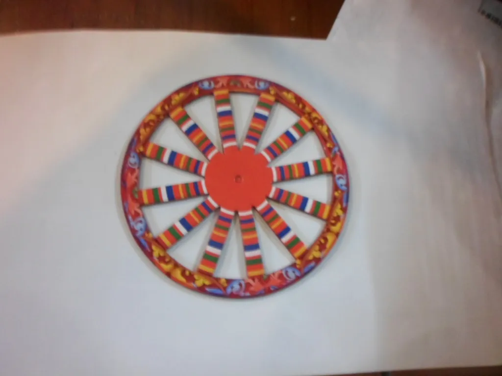 SAM_2723 Ruota di carretto 10 cm decorazione coffe borse - immagine 1