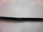 cordoncino coffa borse o vestiti 1 metro nero