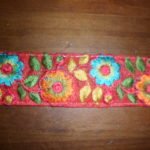 bordura floreale multicolor coffa