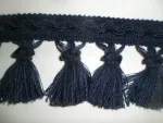 bordura coffa  fiocchi 1 metro blu