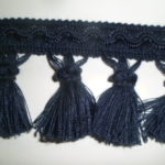 bordura coffa  fiocchi 1 metro blu