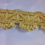 bordura coffa giallo oro 1 metro