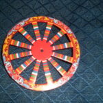 Ruota di carretto 10 cm decorazione coffe borse