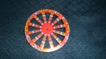 Ruota di carretto 10 cm decorazione coffe borse