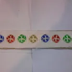 decorazione coffa borsa vestiti bianca