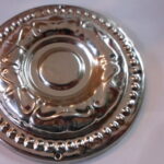 Accessorio argento per decorare borse e coffe