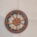 Decorazione siciliana a forma di ruota 10 cm