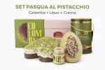 Set Pasqua Pistacchio Colomba con crema di pistacchio + Uovo Cioccolato Pistacchio