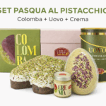 Set Pasqua Pistacchio Colomba con crema di pistacchio + Uovo Cioccolato Pistacchio