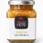 Marmellata di limoni con gin e pepe rosa Terre Nere 240 g