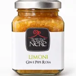 Marmellata di limoni con gin e pepe rosa Terre Nere 240 g