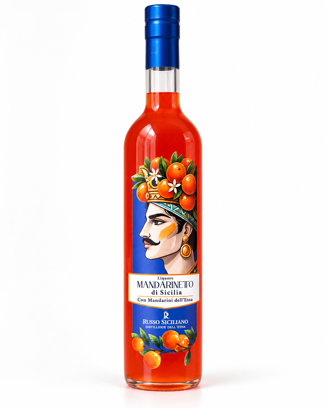 Mandarinetto di Sicilia Russo Siciliano 500 ml I Mori Mandarinetto di Sicilia Russo Siciliano 500 ml liquore al mandarino dell’Etna
