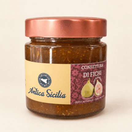 Barattolo di confettura di fichi Antica Sicilia da 210 g