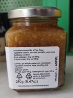 Marmellata di Limoni con Gin e Pepe Rosa Terre Nere 240 g - immagine 2