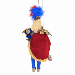 Pupo siciliano Carlo Magno in ottone 28 cm - immagine 2