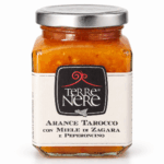 Marmellata di arance Tarocco con miele di zagara e peperoncino Terre Nere 240 g Barattolo